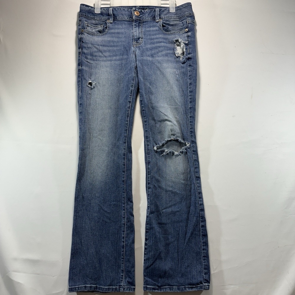 American Eagle Outfitters Blue Boot Cut Jeans